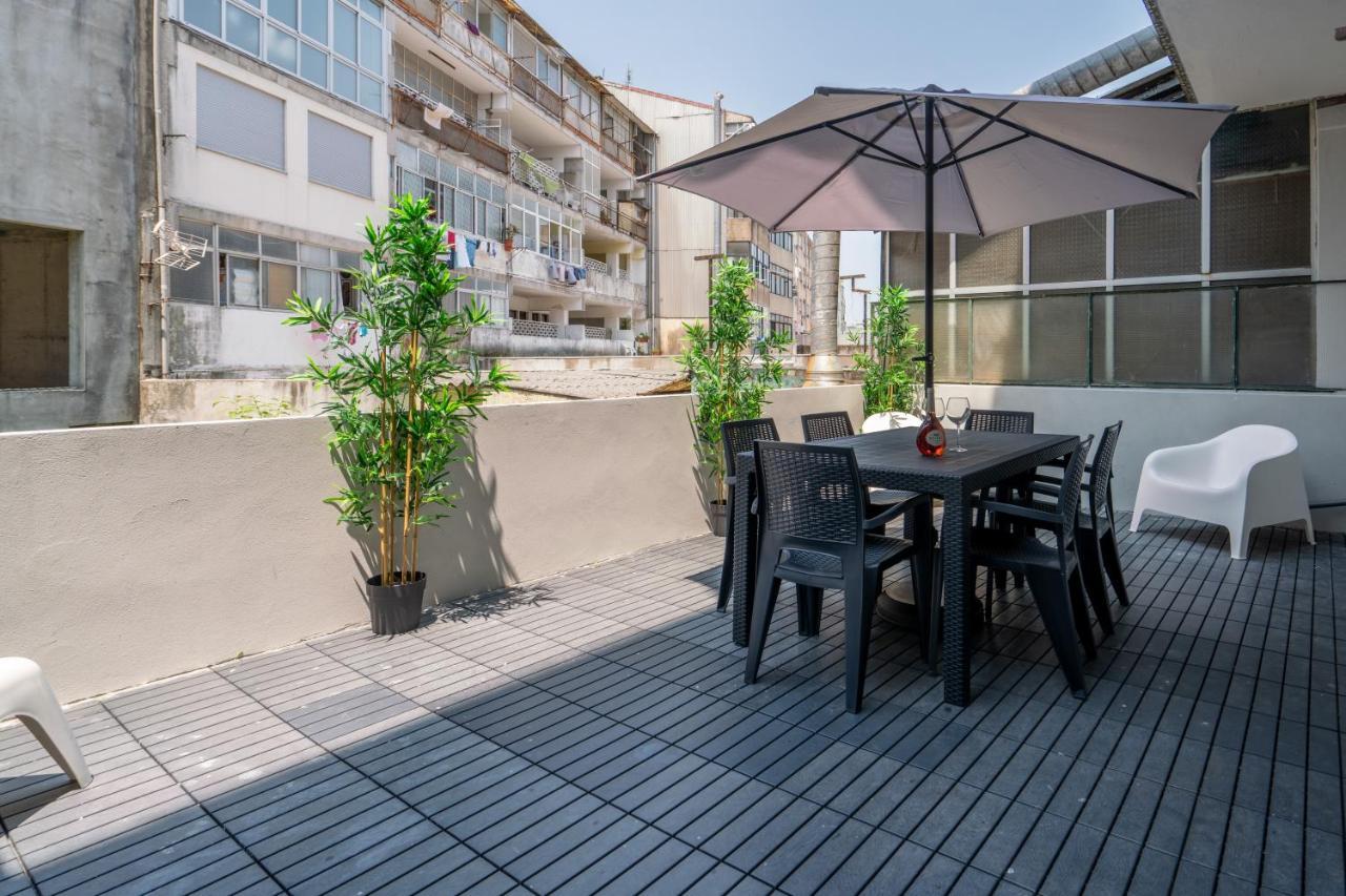 Host Wise - Modern Flats With Stunning Terrace Or Balcony - Central Location Porto Zewnętrze zdjęcie